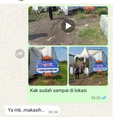 Pengiriman Karangan Bunga Tanah Tinggi